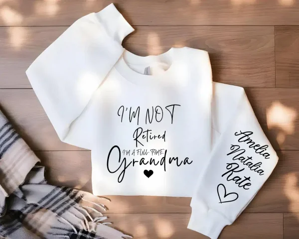 Custom Grandma Goose On The Loose Sweatshirt, Cute Grandma , Funny Goose Gift, New Grandma Crewneck, Mothers Day Gift, Funny Grandma, Gigi Sweater