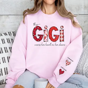 Custom-This-Mama-Wears-Her-Heart-On-Her-Sleeve-Shirt-Mama-Valentine-Heart-Coquette-Bow-Personalized-Valentine-Sweatshirt-Valentine-Mama-4.png Custom This Mama Wears Her Heart On Her Sleeve Shirt, Mama Heart Coquette Bow, Gift for Mother's Day