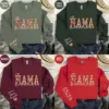 Custom-This-Mama-Wears-Her-Heart-on-Her-Sleeve-Sweatshirt-Floral-Mama-Sweatshirt-Mothers-Day-Gift-Personalized-Mom-Sweater-With-Kids-Name-1.jpg Mother's Day Gift, Custom Heart on Sleeve Shirt with Children's Names