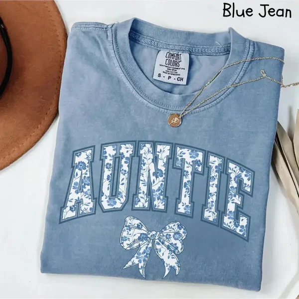 Auntie, Cute Auntie Shirts, New Aunt Gift, Pregnancy Announcement, Gift for Aunt, Pregnancy Reveal to Aunt, Aunt Shirt