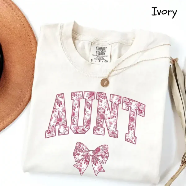 Comfort Colors Aunt T-Shirt, Cute Auntie Shirts, New Aunt Gift, Pregnancy Announcement, Gift for Aunt, Pregnancy Reveal to Aunt Cool Aunt Club