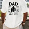 DAD Men's Inspirational Black T-Shirt
