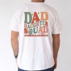 Dad Daughter Squad Unbreeakablebond T-Shirt, The Best Father's Day Gift