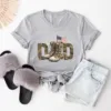 Dad-Veteran-Shirt-3.jpg Dad Veteran T-Shirt, Patriotic Gift for Dad Memorial Day, Veterans Day Gift Military Dad USA Flag Shirt, Gift for Him Gift for Veteran
