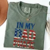 Daddy-4th-of-July-Shirt-1.webp Daddy 4th of July T-Shirt, Cute Fathers Day Gift For Dad, New Dad Shirt, Dad Est 2025 T-Shirt, Pregnancy Announcement for Dad, USA