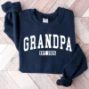 Custom Grandpa Shirt Custom Grandpa Shirt Grandpa Est Shirt Grandpa Pregnancy Announcement Grandpa Birthday Gift Granddad
