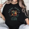 Feral-Aunt-Social-Club-1.webp Feral Aunt Social Club, Pregnancy Reveal to Sister Auntie T-Shirt Cool Aunt, Retro Aunt Shirt, Pregnancy Annoucement, New Aunt, Sister Gift