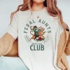Feral-Aunt-Social-Club-4.webp Feral Aunt Social Club, Pregnancy Reveal to Sister Auntie T-Shirt Cool Aunt, Retro Aunt Shirt, Pregnancy Annoucement, New Aunt, Sister Gift