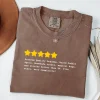 Five Star Grandma T-Shirt, Funny Grandma, Mother's Day Funny Gift for Grandma, Grandma Birthday Gifts from Grandchildren