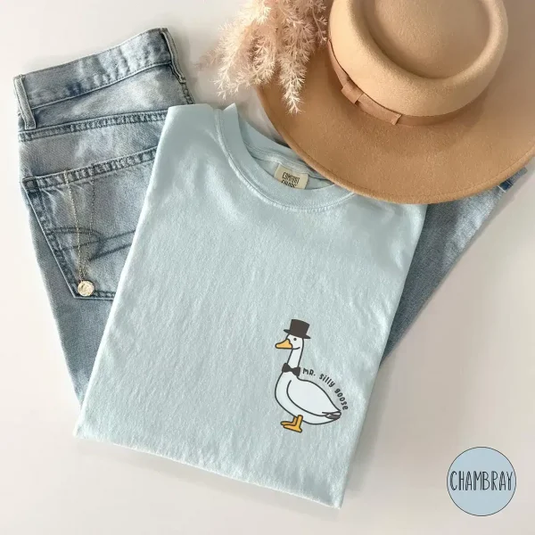 Funny Goose Shirt Women Mr and Mrs Honeymoon Shirt Wedding Gift for Couple Goose Gifts Wedding Shower Gift Funny Matching Shirt Bride Groom
