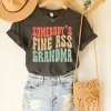 Funny Grandma T-Shirt, Somebody's Fine Ass Grandma Shirt Gift for Grandma, Gift for Grandmother Fine Ass Tee Shirt