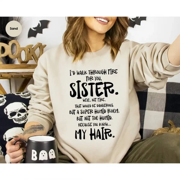 Funny Sister Sweatshirt, Sister Gift, Big Sister Longsleeve, Little Sisters, Gifts For Sister, Big Sister Gift, Funny Saying