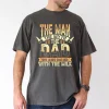 Funny The for Man The Myth The Dad Graphic T-Shirt with Humorous Fatherhood Design Tee, The Best Father's Day Gift