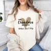 Grandma Shirt, Personalized Shirt, Mum T Shirt, Custom Grandma Tee, Heart T-shirt, New Grandma Gift