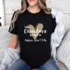 Grandma Shirt, Personalized Shirt, Mum T Shirt, Custom Grandma Tee, Heart T-shirt, New Grandma Gift