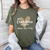 Grandma Shirt, Personalized Shirt, Mum T Shirt, Custom Grandma Tee, Heart T-shirt, New Grandma Gift