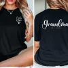 Grandma Est Date T-Shirt, Personalized Grandma T-shirt, Cool Grandma Shirt, Mother's Day Gift, Custom Grandma Shirt, Gift for Grandma
