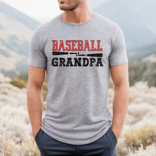 Baseball Grandpa Shirt ? Cool Grandpa Sports Tee ? Father's Day Gift