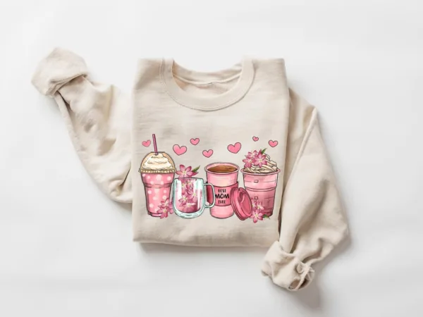 Happy-Mothers-Day-Shirt-Best-Mom-Ever-1-1.jpg Best Mom Ever Sweatshirt, The Best Idea for Mother's Day Gift