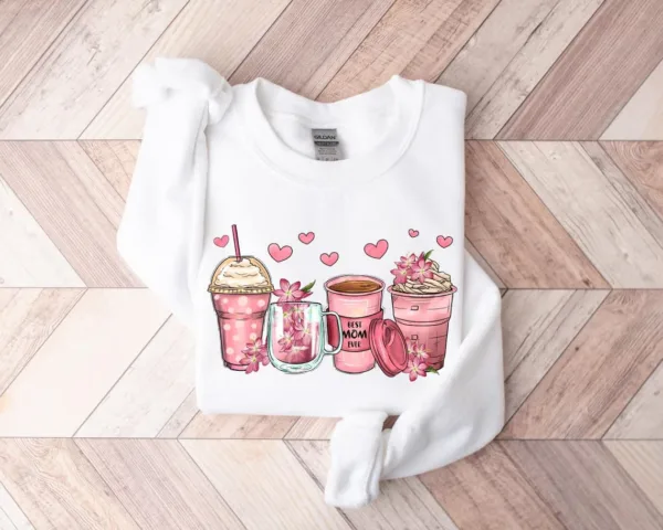 Happy-Mothers-Day-Shirt-Best-Mom-Ever-3-1.jpg Best Mom Ever Sweatshirt, The Best Idea for Mother's Day Gift