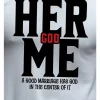 Couple Matching T-Shirt, Her God Me and Him God Me Print Design For Summer, Father's Day T-Shirt, The Best Family Matching Gift
