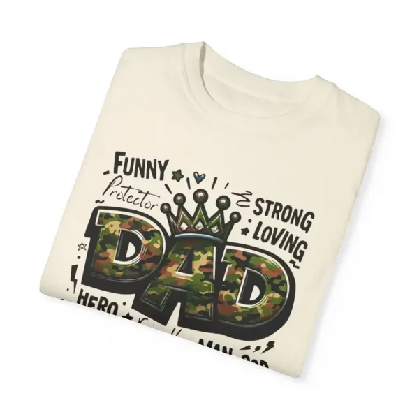 Hunting-Dad-Shirt-4.webp Hunting Dad, Mallard Duck Shirt, Daddy of Hunters, Camo Dad T-Shirt, The Best Father's Day Gift