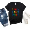 I-Love-To-Finger-Paint-3.webp Couples Matching T-Shirt With I Love To Finger Paint and I'm Paint Print Design, The Best Family Matching Gift