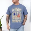 I Am A Veteran Like My Father and My Grandfather Before Me T-Shirt, Gift For Dad, Soldier T-Shirt, Dad Tee, Fathers Day Gift