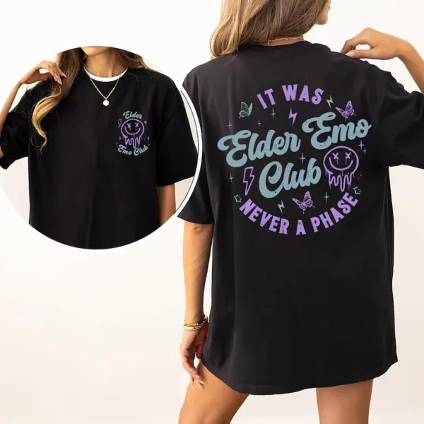It Was Never A Phase, Emo Mom Club, Emo Moms Skeleton, Motherhood T-Shirt, The Best Idea for Mother's Day Gift