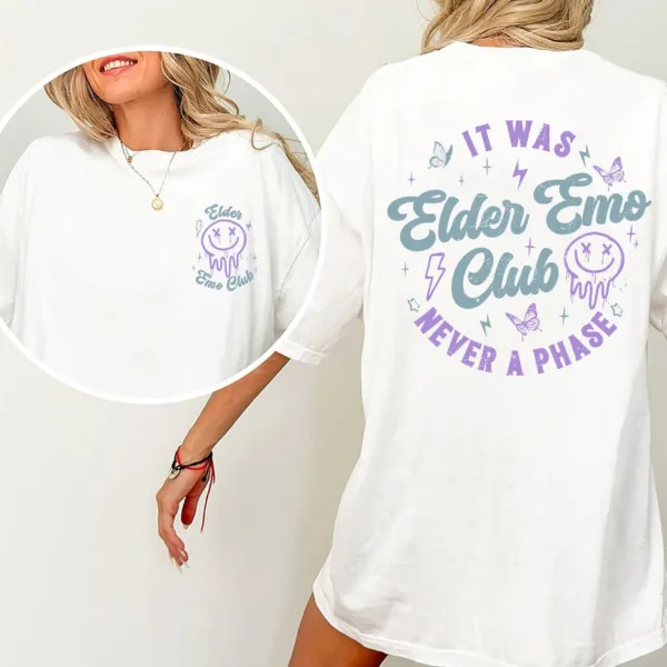 It Was Never A Phase, Emo Mom Club, Emo Moms Skeleton, Motherhood T-Shirt, The Best Idea for Mother's Day Gift