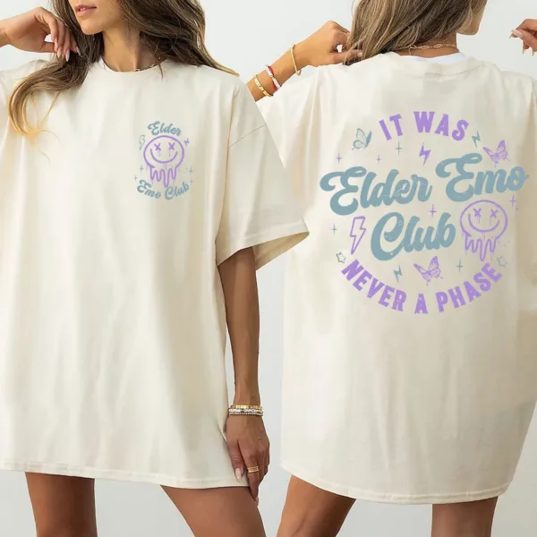 It Was Never A Phase, Emo Mom Club, Emo Moms Skeleton, Motherhood T-Shirt, The Best Idea for Mother's Day Gift