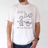 Just-Dad-Who-1.webp Just a Dad, Who Loves His Girl T-Shirt, The Best Father's Day Gift