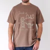 Just-Dad-Who-4.webp Just a Dad, Who Loves His Girl T-Shirt, The Best Father's Day Gift