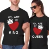 You Are My King and You Are My Queen, Matching Couple, Husband And Wife, Bride And Groom