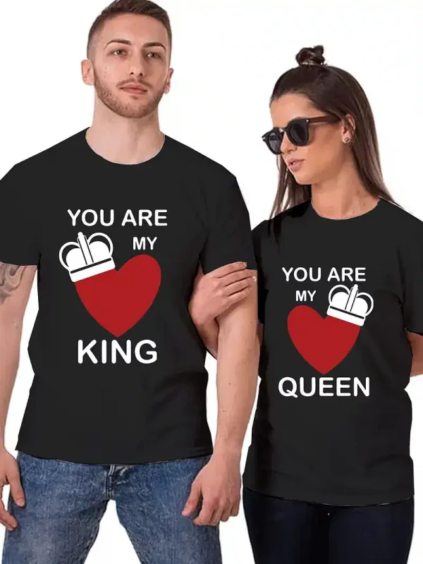 You Are My King and You Are My Queen, Matching Couple, Husband And Wife, Bride And Groom