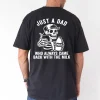 Just a Dad, Who Always Came Back With The Milk T-Shirt, The Best Father's Day Gift