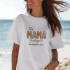 Mama Belongs To Shirt, Custom Mama Shirt, Personalized Mama Tee, New Mum Gift, New Mama T shirt
