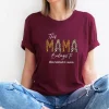 Mama Belongs To Shirt, Custom Mama Shirt, Personalized Mama Tee, New Mum Gift, New Mama T shirt