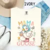 Mama Goose, Funny Animal Mom, Vintage Style Mom Gift T-shirt, Happy Mother's Day, The Best Gift for Women