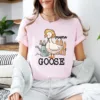 Mama Goose, Funny Animal Mom, Cute Style Mom Gift T-shirt, Happy Mother's Day, The Best Gift for Women
