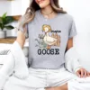 Mama Goose, Funny Animal Mom, Cute Style Mom Gift T-shirt, Happy Mother's Day, The Best Gift for Women