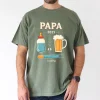 Mens-PAPA-2025-Graphic-3.webp Papa 2025 T-Shirt, Gift for Dad, The Best Father's Day Gift