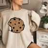 Milk-and-Cookies-Shirt-1.webp Couples Matching Sweatshirt With Milk and Cookies Print Design, The Best Family Matching Gift