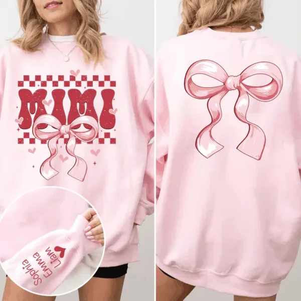 Mimi-Bow-Personalized-Sweatshirt-With-Design-On-Sleeve-Gift-For-Grandma-Mom-Wife-Custom-Sleeve-NH96-3-1.png Mimi Bow - Personalized Sweatshirt With Design On Sleeve - Gift For Grandma, Mom, Wife Custom Sleeve