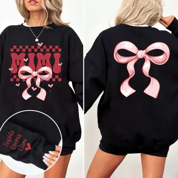 Mimi-Bow-Personalized-Sweatshirt-With-Design-On-Sleeve-Gift-For-Grandma-Mom-Wife-Custom-Sleeve-NH96-4-1.png Mimi Bow - Personalized Sweatshirt With Design On Sleeve - Gift For Grandma, Mom, Wife Custom Sleeve