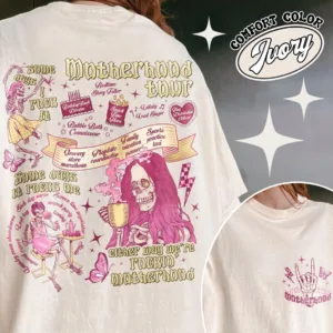 Motherhood Rock Skeleton, Motherhood Some Day I Rock It, Trendy Mom, Rocking Motherhood T-Shirt, Happy Mother's Day, The Best Gift for Women