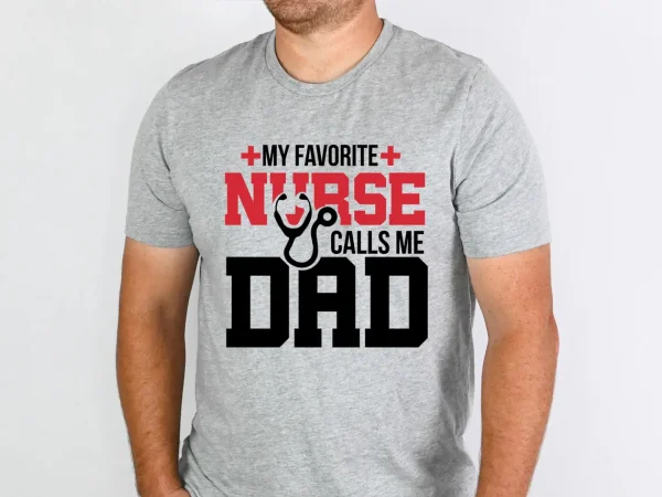 Nurse-Dad-Shirt-American-Flag-Nurse-Dad-Tshirt-1.webp Nurse Dad T-Shirt, American Flag Nurse Dad Tee, Father’s Day Gift For Nurse Dad, Nurse's Husband Gift, Gift For Dad