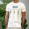 Personalised-Dad-Fishing-Shirt-4.webp Personalised Dad Fishing Shirt, King of the Catch T-Shirt with Kids' Names, Custom Father's Day Gift, Dad Birthday Gift, Summer Fishing Tee