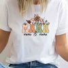 Personalized Kids Name Mum Shirt, Floral Mother Shirt, Mothers Day T-Shirt, Custom Mama Shirt