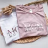 Personalised MOM t-shirt, Mama t-shirt with children's names and year, Mother's Day Gift